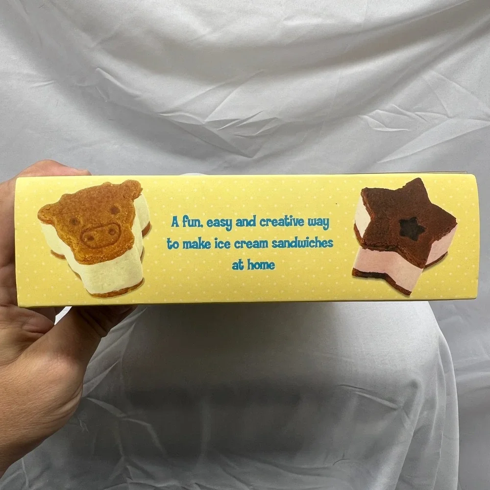 Williams Sonoma Tavolo Ice Cream Sandwich Molds Set of 3 Animal Kitchen‎ Gadget